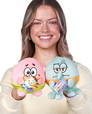 Snackles SpongeBob SquarePants 5" Mystery Plush Blind Capsule Sealed NEW Toy NIP - Thumbnail 5
