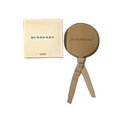Burberry Limited Edition Silicone Purse Mirror Ribbon GWP Makeup Compact NIB!!!