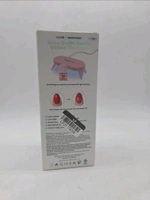 Dashing Diva One Gel Color Starter Kit Aristocrat 8pc LED Lamp Manicure NEW NIB! - Thumbnail 3