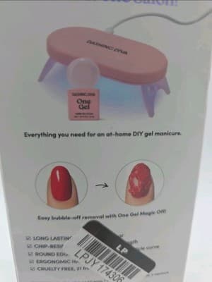 Dashing Diva One Gel Color Starter Kit Aristocrat 8pc LED Lamp Manicure NEW NIB! - Thumbnail 4