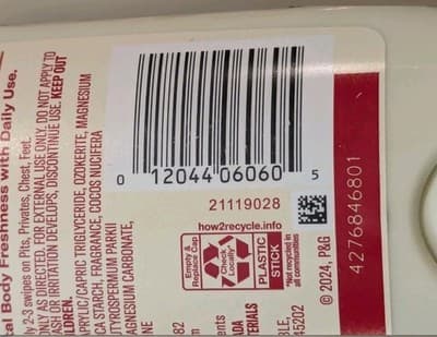 Old Spice Fiji Total Body Deodorant 3oz Men's Aluminum Free Whole Body NEW NIP - Thumbnail 7