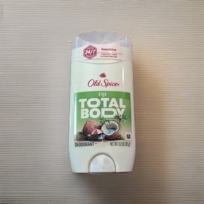 Old Spice Fiji Total Body Deodorant 3oz Men's Aluminum Free Whole Body NEW NIP - Thumbnail 2