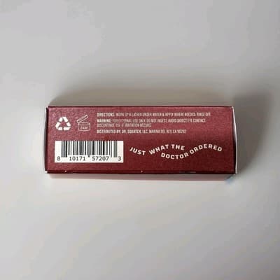 Dr. Squatch Spiked Cider Bar Soap Limited Edition Zero Grit Natural Soap NIB NEW - Thumbnail 7