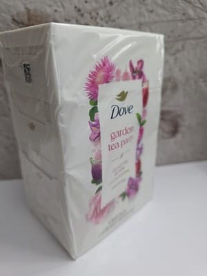 Dove Garden Tea Party Bar Soap - Velvet Fig Bloom (4Bars) LIMITED EDITION NEW!! - Thumbnail 7