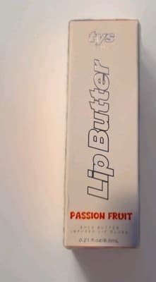 TVS Beauty Lip Butter Lip Gloss Passion Fruit Shea Butter Red 0.21oz NEW NIB!! - Thumbnail 2