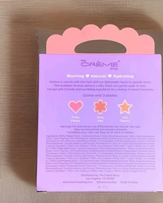 The Crème Shop Soft Blur Liquid Blush Set of 3 Centella Infused NIB Sealed NEW!! - Thumbnail 3