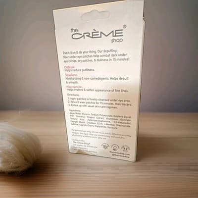 The Crème Shop Mult Eye Task Brightening Under Eye Patches 3 Count NIB NEW!!! - Thumbnail 5