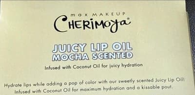 Cherimoya Juicy Lip Oil 3 Pack Candy Apple Vanilla Bean Caramel Crush NIB NEW!!! - Thumbnail 5