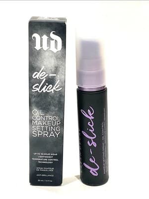 Urban Decay De Slick Oil Control Setting Spray 1oz Travel Size NIB NEW 16 Hr!! - Thumbnail 4