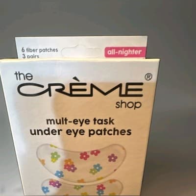 The Crème Shop Mult Eye Task Brightening Under Eye Patches 3 Count NIB NEW!!! - Thumbnail 6