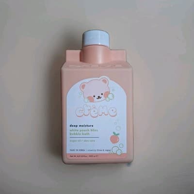 The Crème Shop White Peach Bliss Deep Moisture Bubble Bath 16.9oz Sealed NEW!!!