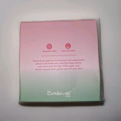 The Crème Shop Hydrating Watermelon Toner Pads Pink 70 Count NIB NEW In Box!!! - Thumbnail 6