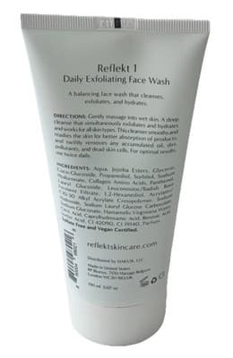 Reflekt 1 Daily Exfoliating Face Wash 5.07oz Brightening Cleanser New -authentic - Thumbnail 2