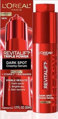 L'Oreal Revitalift Triple Power Dark Spot Creamy Serum Melasyl 1.7oz NIB NEW!!!