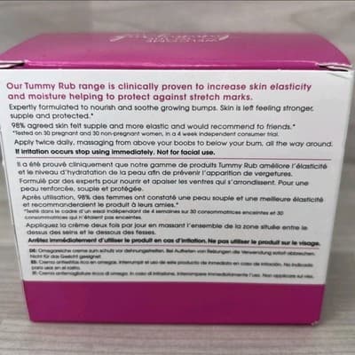 Mama Mio Tummy Rub Butter, 4.0 fl oz, Scar & Stretch Mark Reducer - New In Box!! - Thumbnail 5