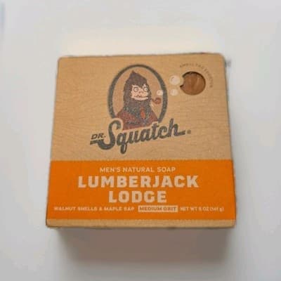 Dr Squatch Lumberjack Lodge Natural Bar Soap 5oz Cold Process NIB NEW Men - Thumbnail 2