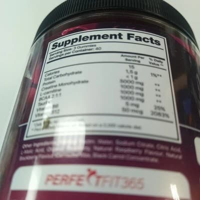 Premium Creatine Monohydrate Gummies 120 Ct Strength Muscle Builder Exp 2027 - Thumbnail 4