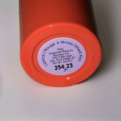Kulfi Heirloom Satin Lipstick Khadi Kiss 0.11oz 3g NIB Rare Shade Box Damage - Thumbnail 3