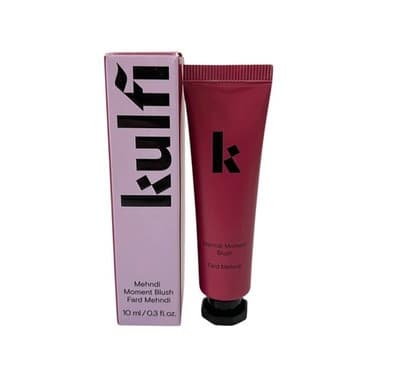 Kulfi Mehndi Moment Liquid Blush Blessed Berry 10mL 0.3oz NIB Box Damage NEW - Thumbnail 5