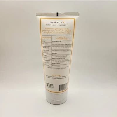 Native Strengthening Hair Mask Almond Shea Butter Sulfate Free 6oz NEW - NWOB - Thumbnail 3