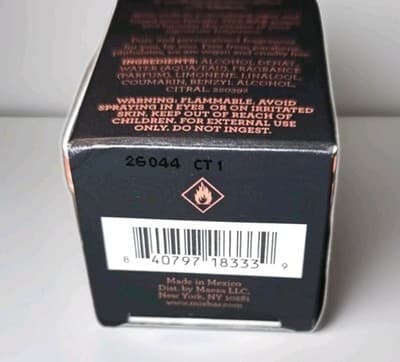 MIX:BAR Vanilla Bourbon Eau de Parfum Spray .025 Fl Oz Perfume NEW Sealed!!! - Thumbnail 2
