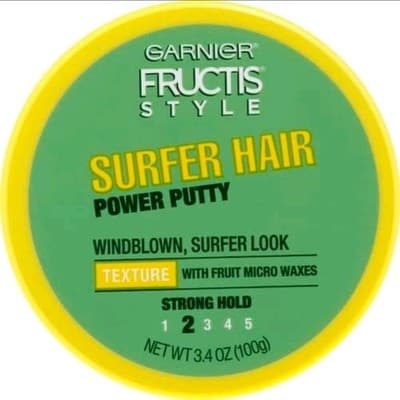 Garnier Fructis Style Surfer Hair Power Putty Strong Hold 3.4oz NWOB NEW - Thumbnail 16