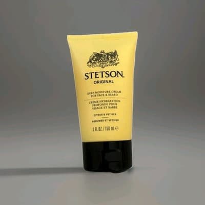 Stetson Original Face Beard Moisture Cream Citrus Vetiver 5oz Men Sealed New!!! - Thumbnail 3