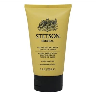 Stetson Original Face Beard Moisture Cream Citrus Vetiver 5oz Men Sealed New!!!