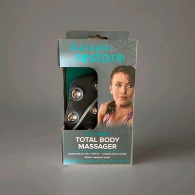 Gaiam Restore Total Body Massager Cold Therapy Roller - NIB Soothe