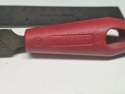 Lot of 3 Vintage Nicholson Mill Bastard Files with Handles - Thumbnail 12