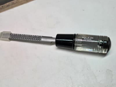 NOS Nicholson Combination Wood Rasp Chisel 1/2" USA Clear Acrylic Handle - Thumbnail 2