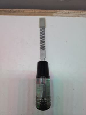 NOS Nicholson Combination Wood Rasp Chisel 1/2" USA Clear Acrylic Handle