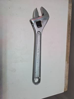 Vintage *USFS PATROL* Proto Tools 710 Adjustable Wrench 10"Made in USA code B77 - Thumbnail 10