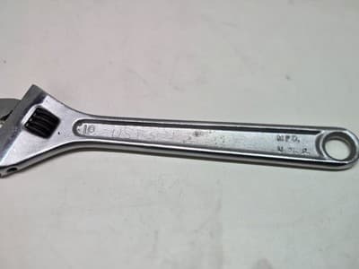 Vintage *USFS PATROL* Proto Tools 710 Adjustable Wrench 10"Made in USA code B77 - Thumbnail 5