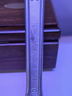 Vintage *USFS PATROL* Proto Tools 710 Adjustable Wrench 10"Made in USA code B77 - Thumbnail 6