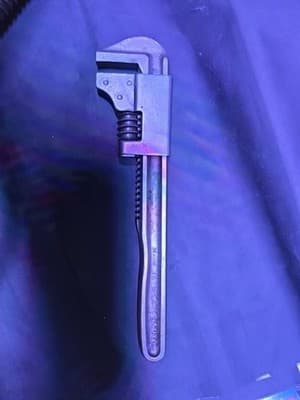 Antique Automotive Tools 9IN AUTO Pipe WRENCH
