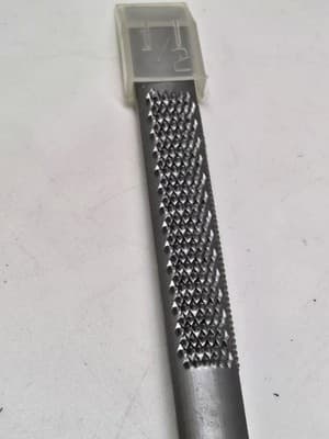 NOS Nicholson Combination Wood Rasp Chisel 1/2" USA Clear Acrylic Handle - Thumbnail 12