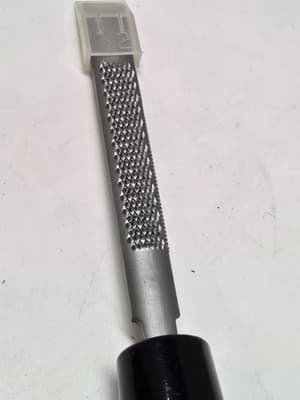 NOS Nicholson Combination Wood Rasp Chisel 1/2" USA Clear Acrylic Handle - Thumbnail 11