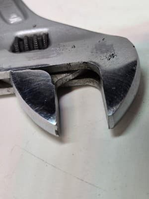 Vintage *USFS PATROL* Proto Tools 710 Adjustable Wrench 10"Made in USA code B77 - Thumbnail 11