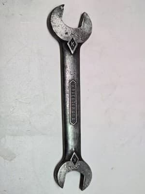 VINTAGE KRAEUTER USA A2831 Diamond K Logo Double Open End Wrench 7/8" & 31/32" - Thumbnail 6