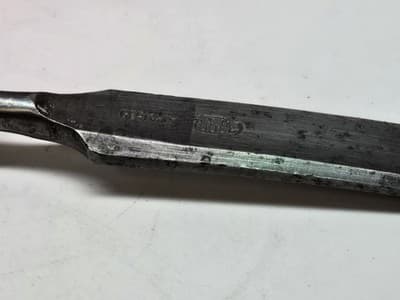 Vintage Germany Made Rugol bevel-edge socket firmer chise - Pre-WWII - Thumbnail 7