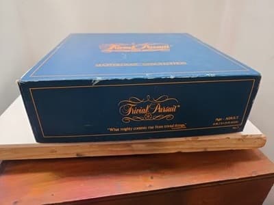 Vintage 1981 Original Trivial Pursuit Master Game Genus Edition - Complete - Thumbnail 4