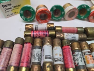 37-Vintage Mixed Buss-Style Fuse Lot, Some New In Box Most Tested And Working - Thumbnail 10