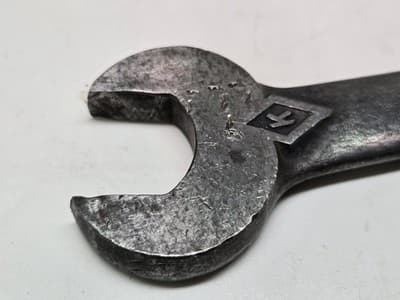 VINTAGE KRAEUTER USA A2831 Diamond K Logo Double Open End Wrench 7/8" & 31/32" - Thumbnail 7
