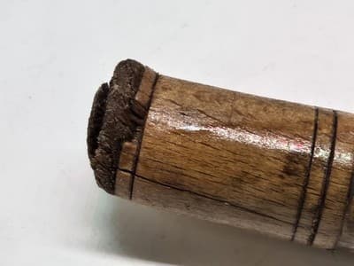 Vintage Germany Made Rugol bevel-edge socket firmer chise - Pre-WWII - Thumbnail 11