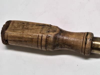 Vintage Germany Made Rugol bevel-edge socket firmer chise - Pre-WWII - Thumbnail 6