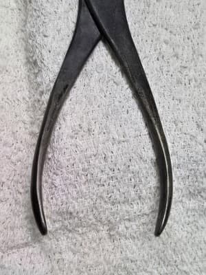 Vintage Eskilstuna Sweden Erik Anton Berg Slim Nose Pliers (7" Inch) - Thumbnail 9