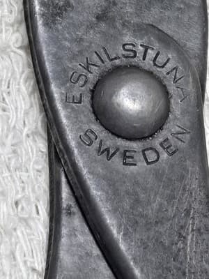 Vintage Eskilstuna Sweden Erik Anton Berg Slim Nose Pliers (7" Inch) - Thumbnail 7