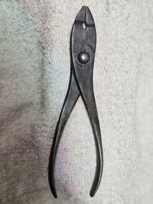 Vintage Eskilstuna Sweden Erik Anton Berg Slim Nose Pliers (7" Inch) - Thumbnail 3