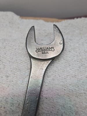 Williams 847360 Open End Wrench 3/4" And 13/16" New Old Stock - Thumbnail 6